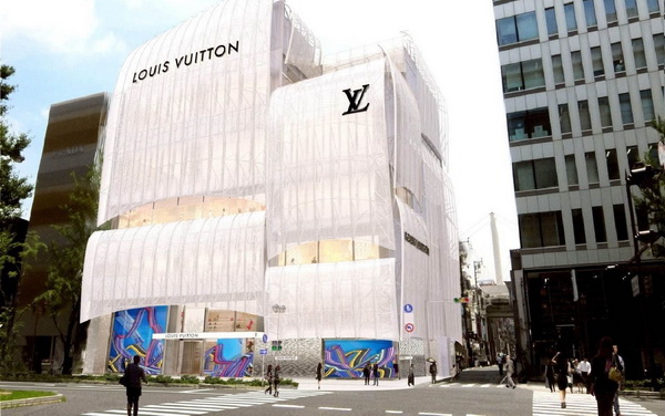New Osaka Louis Vuitton Resembles Sailing Ship